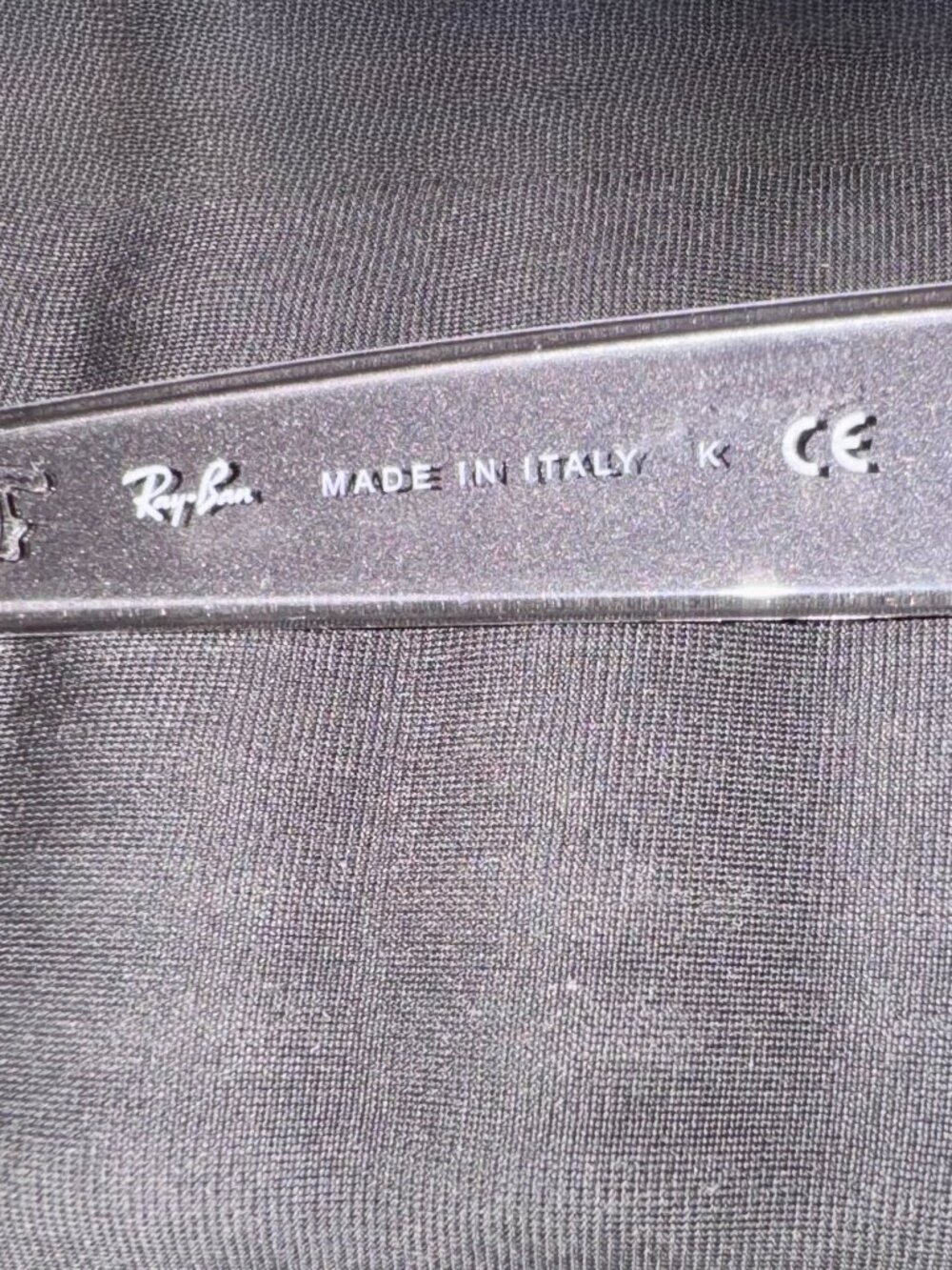 Ray-Ban Sunglasses Matte Grey Unisex - Picture 6 of 7